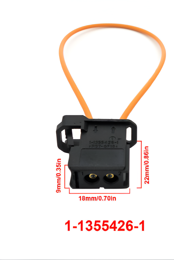 Cabo Fibra Optica Radio Multimidia Bypass Adaptador Aud Bm Porsc Merced Jagu Volkswag Macho