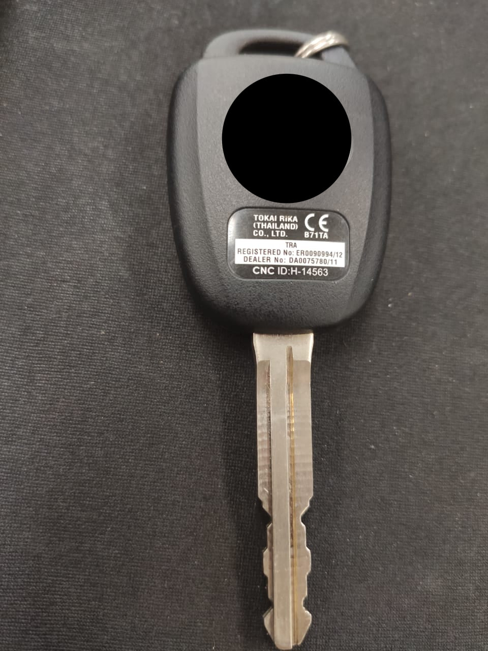 Chave De Ignição Toyo Yaris 2018 2019 2020 Completa