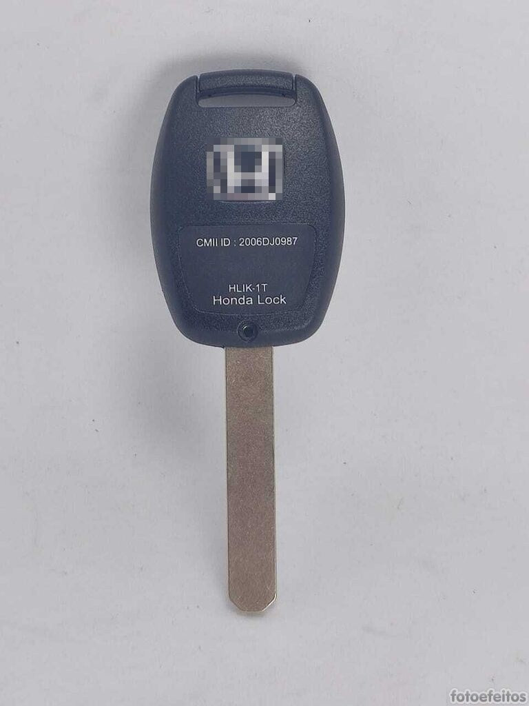 Capa Carcaça Chave Civic Fit Crv City 3botoes Origin 2007 2008 2009 2010 2011 2012 2013 2014 Oca Sem Panico