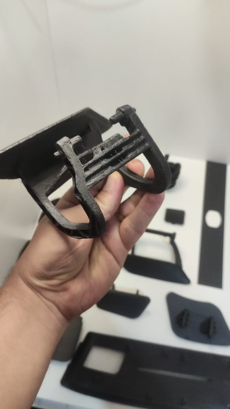 Serviço De Impressão 3d Scaneamento Scanner sua peça Automotiva Tampa Reboque Capas Painel Internas Aud Bm Merced Porsc