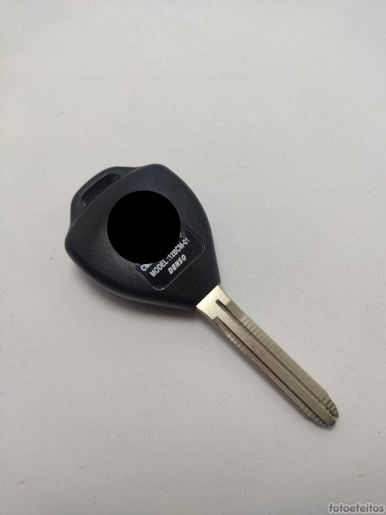 Capa Carcaça Chave Toyo Corolla Hilux Rav4 Etios 2009 2010 2011 2012 2013 2014 2015 2016 3 Botoes