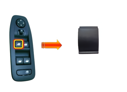 Botão Tecla Vidro Eletrico Dianteiro Esquerdo Direito A Citroe C3 Picasso Aircross 2011 2012 2013 2014 2015 2016 Reparo