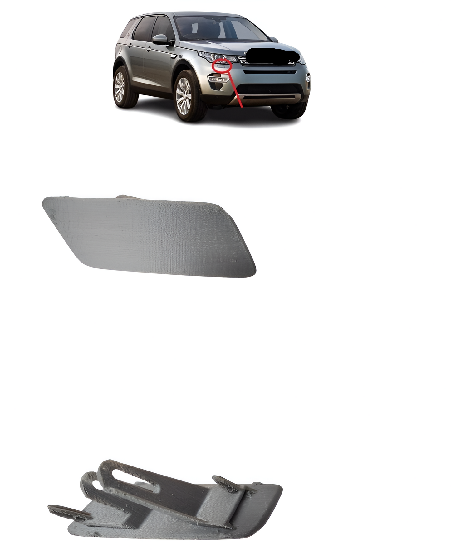 Tampa Esguicho Limpador Farol Direito Range Rove Discovery 2015 2016 2017 2018 2019 Passageiro FK7213L014AA LR061223