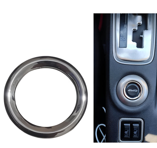 Moldura Acabamento Cromado Interruptor Botão Tração 4 AWD Mitsubis Asx Outlander Eclipse Cross 2011 2012 2013 2015