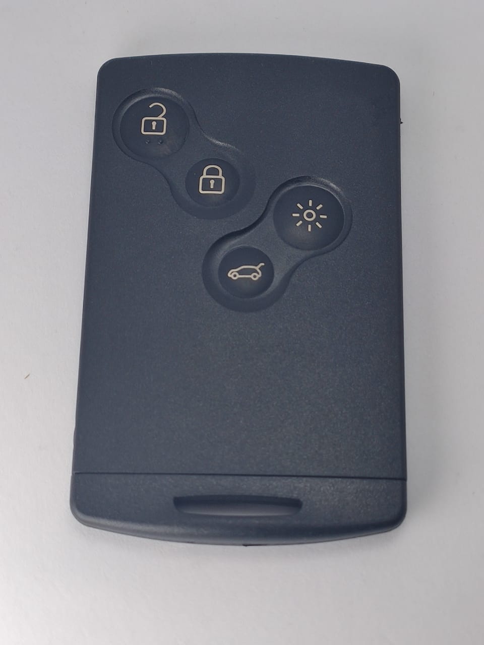 Capa Carcaça Oca Chave Cartão Renau Fluence  2011 2012 2013 2014 2015 4 botoes