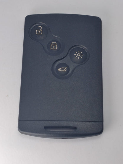 Capa Carcaça Oca Chave Cartão Renau Fluence  2011 2012 2013 2014 2015 4 botoes