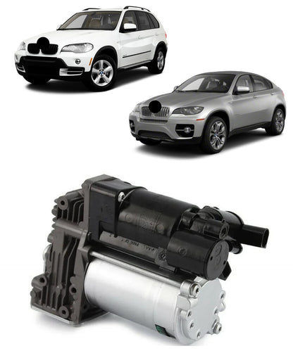 Compressor de Ar Suspensão Bm X5 X6 E70 E71 E72 2007 2008 2009 2010 2011 2012 2013 2014 37206859714