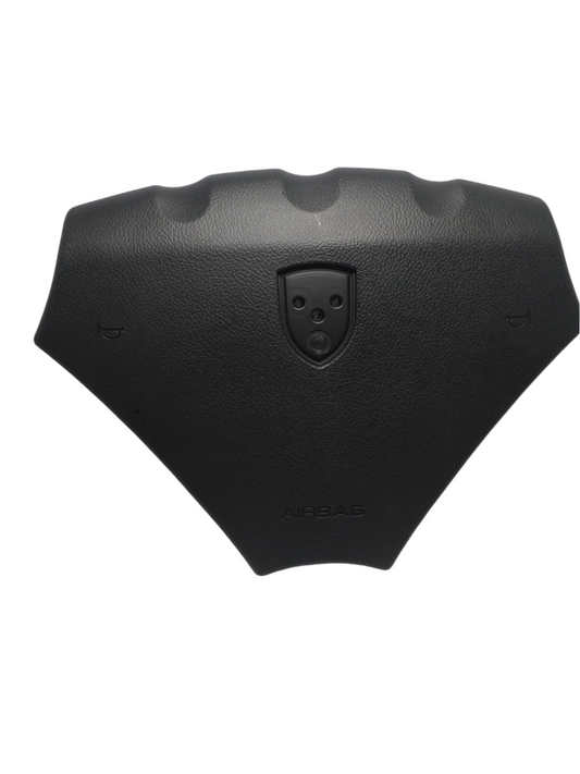 Capa Tampa do Airbag Volante Buzina Motorista Porsc Cayenne 2003 2004 2005 2006 2007 2008 2009 2010 Preto