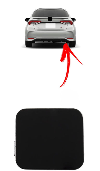 Capa Tampa Reboque Parachoque Traseiro Corolla 2019 2020 2021 2022 2023 5216102904 5216102150