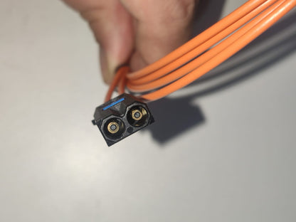 Cabo Multimídia de Fibra Óptica Radio Porsc Aud Bm X1 Merced Touareg Cayenne Cayman Panamera Boxster E300 Cla200 Ml320