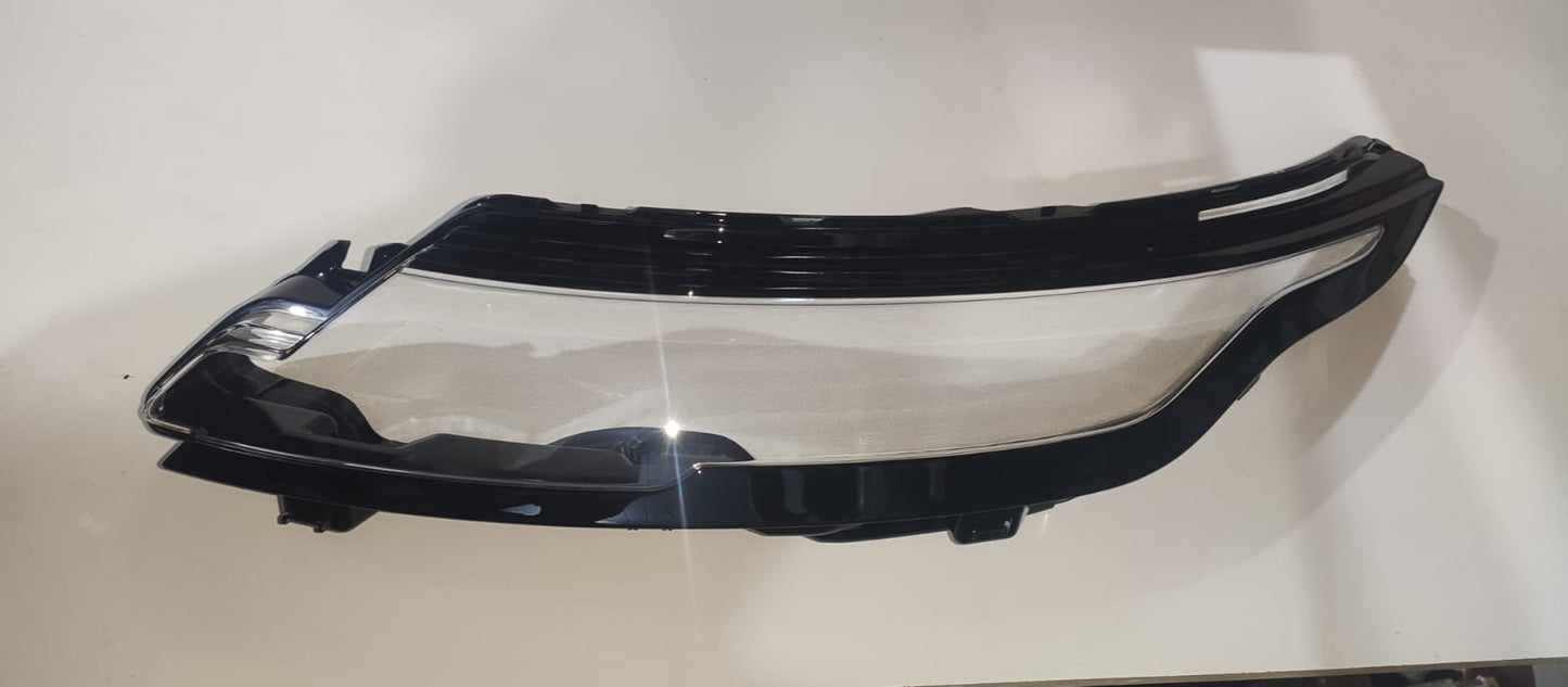 Lente do Farol Dianteiro Esquerdo  Rover Range Rover Evoque 2019 2020 2021 2022 2023 Motorista