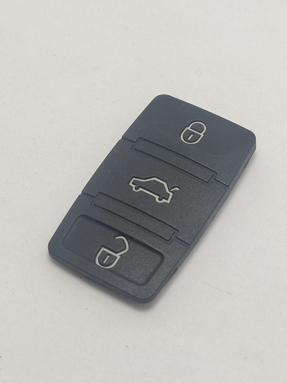 Capa Botão Borracha Chave Vw Gol G5 Polo Fox Golf Spacefox Parati Voyage Bora 3 Botoes