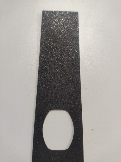 Tampa Esteira Guarda Pô Deslizante Alavanca Cambio Captiva 2008 2009 2010 Moldura Acabamento