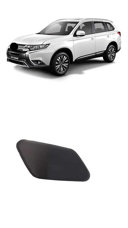 Tampa Esguicho Limpador Farol Direito Mitsubis Outlander 2016 2017 2019 8264A312 Moldura Acabamento Passageiro parachoq