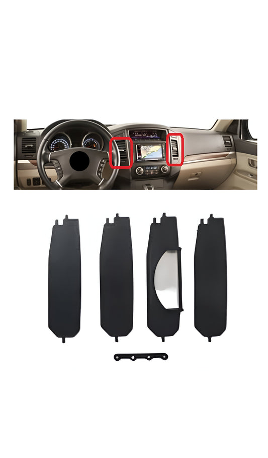 Aletas Difusor Ar Central Vertical Pajero Full 08-20 Modulo