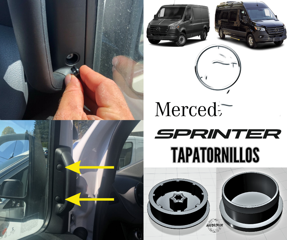 Tampa Acabamento Porta Puxador Sprinter 2007 2019 Modulo