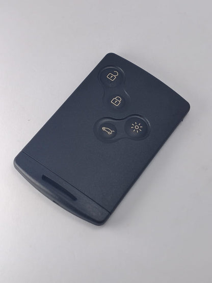 Capa Carcaça Oca Chave Cartão Renau Fluence  2011 2012 2013 2014 2015 4 botoes