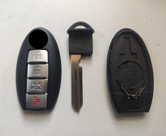Capa Carcaça da Chave Presenca Niss Sentra 2010 2011 2012  2013 2014  2015 2016 2017 4Botoes