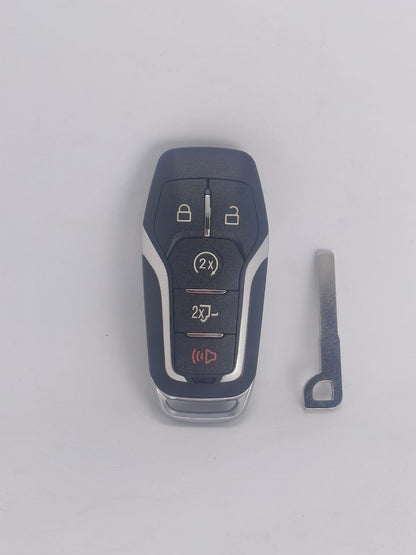 Capa Carcaça Oca Chave Presença For Fusion Titanium Se 2013 2014 2015 2016 2017 2018 5 botoes Com Lamina Capinha