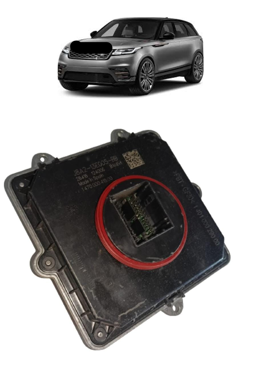 Modulo Reator Farol Led  Rove Range Rover Velar Evoque Jagua E-Pace 2017 2018 2019 2020 2021 2022 J8A2-13E005-BB