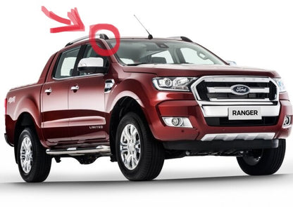Moldura Tampa Capa Rack Teto Dianteiro Direito For Ranger 2016 2017 2018 2019 2020 2021 2022 2023