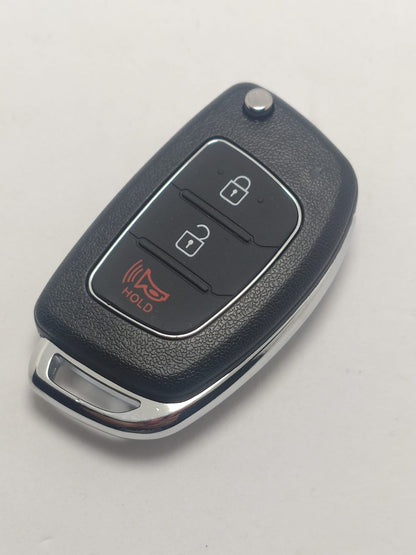 Capa Carcaça Chave Canivete Hyun Hb20 Hb20s Hb20x 2012 2013 2014 2015 2016 2017 2018 2019 3 botoes panico