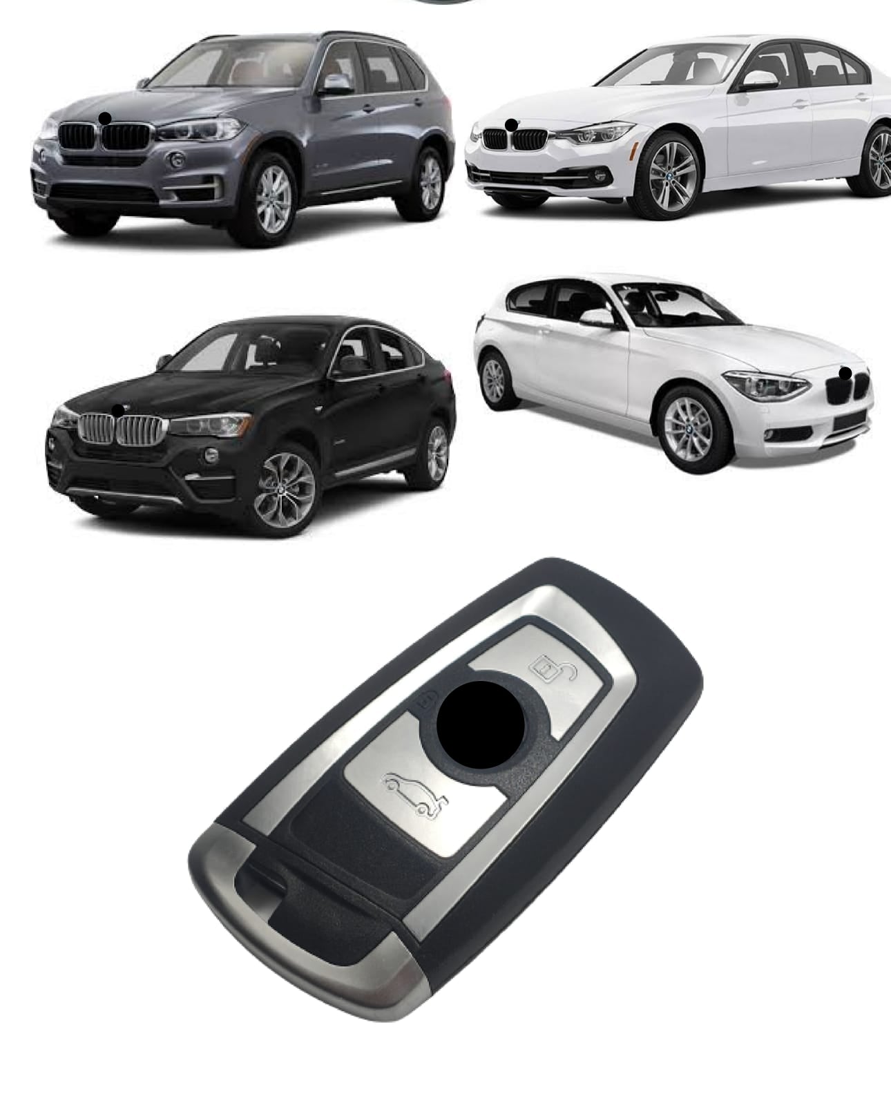 Capa Carcaça Oca Da Chave Bm Presença 316i 318i 320i 328i 330i 335i X3 X4 X5 X6 Sport 2013 2014 2015 2016 2017