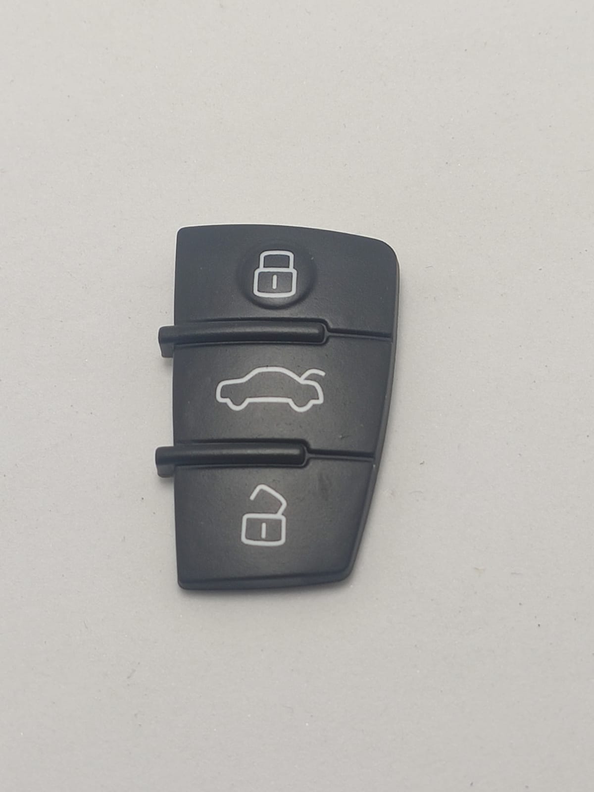 Capa Botão Borracha Keypad Chave Aud A3 A4 A1 TT Q3 Q5 Q7 2006 2007 2008 2009 2010 2011 2012 2013 3 Botoes