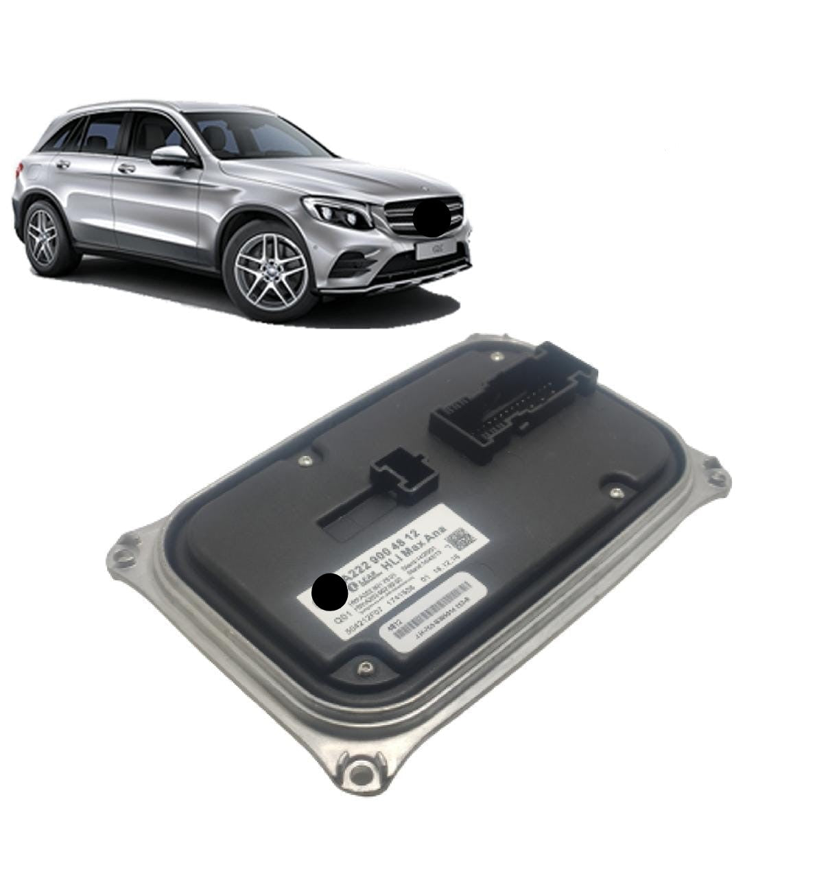 Modulo Reator Farol Merced Glc63 Glc43 Glc300 Glc350 Glc200 Glc400 X253 C253 2016 2017 2018 2019 2020 A2229004812