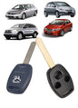 Capa Carcaça Chave Hon Civic Fit Crv City 3botoes 2007 2008 2009 2010 2011 2012 2013 2014 Oca Sem Panico