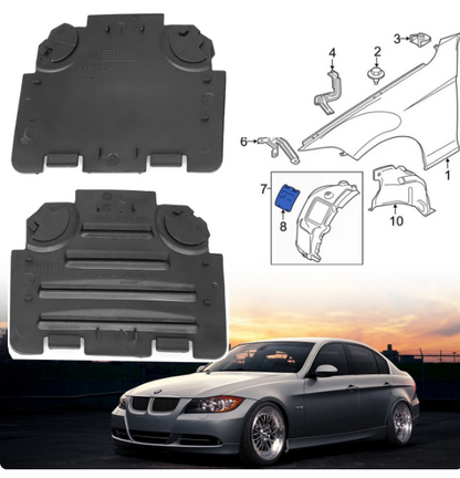 Capa Tampa Moldura Parabarro Dianteiro Direito Bm E90 316i 318i 320i 325i 330i 330i 517143849 51717143849