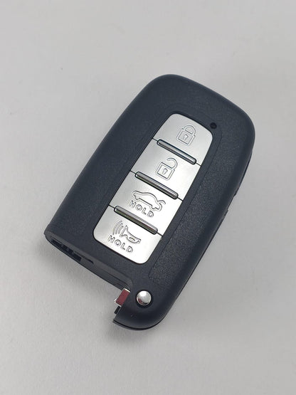 Capa Carcaça Oca Chave de Presença 4 Botões Ix35 Tucson Sonata Azera  Hyun 2009 2010 2011 2012 2013 2014