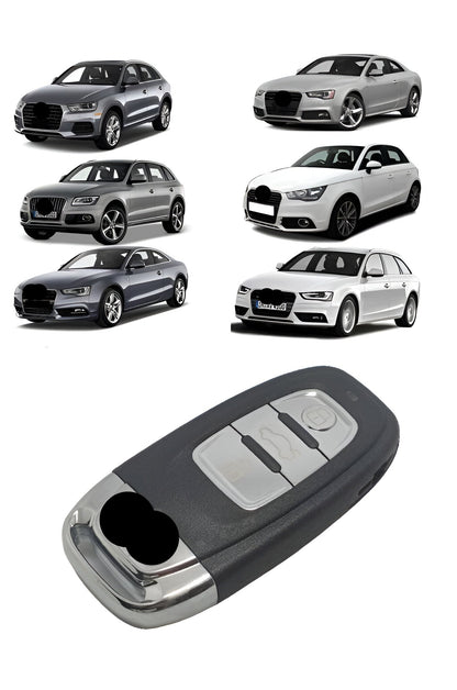 Capa Carcaça Oca da Chave Presença Aud Q3 Q5 A1 A3 A4 S4 A6 A7 A8 S5 Rs5 Rs4 2009 2010 2011 2012 Lamina HU66 3 Botoes