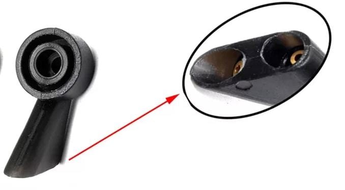 Brucutu Esguicho Limpador Agua traseiro Aud A1 A3 S3 A4 Q3 Q5 Q7 Touareg 2004 2013 8E9955985 2001 2002 2003 2004 2013