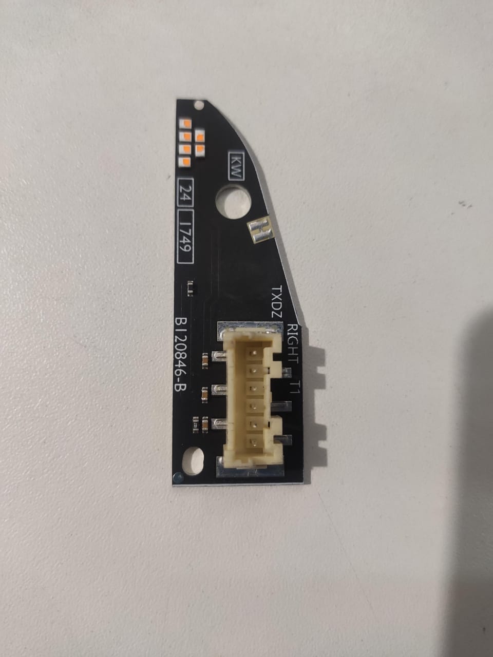 Placa do Modulo Reator Led Farol Pisca Seta Direito T-Cross 2018 2019 2020 2021 2022 2023 2GM998478A 2GM998479