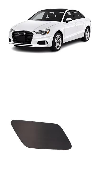 Tampa Esguicho Limpador Farol Direito Aud A3 2017 2018 2019 2020 8vb955276 Passageiro Moldura Acabamento Paracho lavador