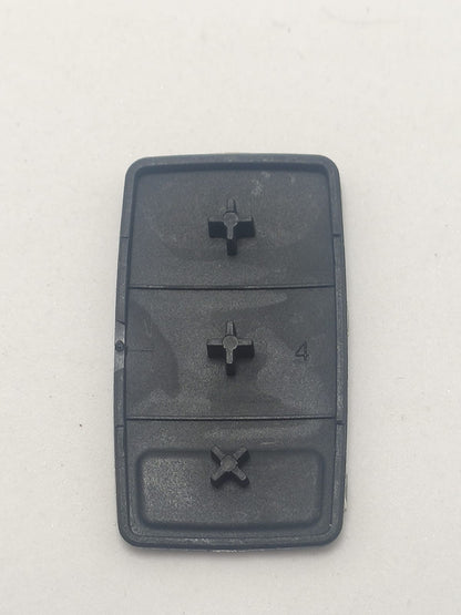 Capa Botão Borracha Chave Vw Gol G5 Polo Fox Golf Spacefox Parati Voyage Bora 3 Botoes