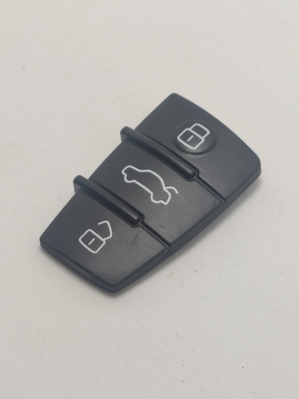 Capa Botão Borracha Keypad Chave Aud A3 A4 A1 TT Q3 Q5 Q7 2006 2007 2008 2009 2010 2011 2012 2013 3 Botoes