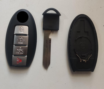 Capa Carcaça da Chave Presenca Niss Sentra 2010 2011 2012  2013 2014  2015 2016 2017 4Botoes